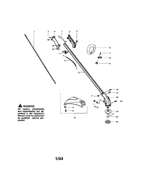 Driveshaft / Shield parts for Craftsman Gas Line Trimmer 358348340 from AppliancePartsPros.com
