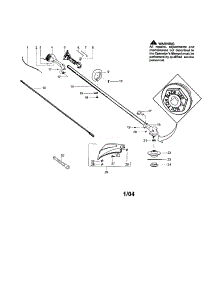 Driveshaft / Shield parts for Craftsman Gas Line Trimmer 358348360 from AppliancePartsPros.com