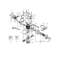 Repair Parts parts for Craftsman Gas Chainsaw 358350060 from AppliancePartsPros.com