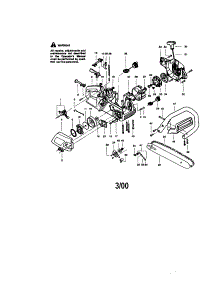 Clutch Assembly parts for Craftsman Gas Chainsaw 358350270 from AppliancePartsPros.com