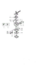 Carburetor Kit 530069703 parts for Craftsman Gas Chainsaw 358350360 from AppliancePartsPros.com