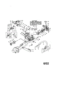 Chassis / Chain / Bar parts for Craftsman Gas Chainsaw 358350800 from AppliancePartsPros.com