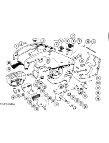 Main Frame parts for Craftsman Gas Chainsaw 358350820-1975 from AppliancePartsPros.com