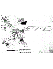Cylinder Assembly parts for Craftsman Gas Chainsaw 358350830 from AppliancePartsPros.com