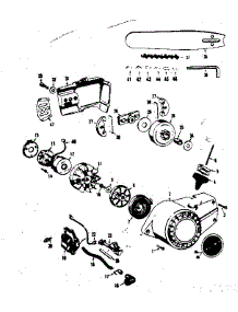 Flywheel Assembly parts for Craftsman Gas Chainsaw 358350841 from AppliancePartsPros.com