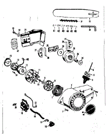 Flywheel Assembly parts for Craftsman Gas Chainsaw 358350842 from AppliancePartsPros.com
