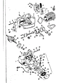 Crankshaft 10153 parts for Craftsman Gas Chainsaw 358350850 from AppliancePartsPros.com
