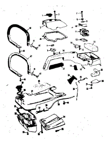 Handle Assembly parts for Craftsman Gas Chainsaw 358350851 from AppliancePartsPros.com