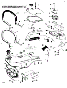 Handle Assembly parts for Craftsman Gas Chainsaw 358350863 from AppliancePartsPros.com