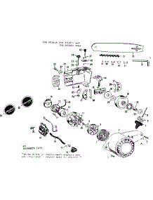 Flywheel Assembly parts for Craftsman Gas Chainsaw 358350881 from AppliancePartsPros.com
