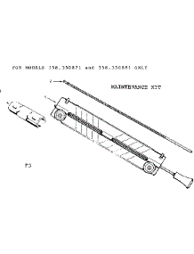 Maintenance Kit parts for Craftsman Gas Chainsaw 358350881 from AppliancePartsPros.com