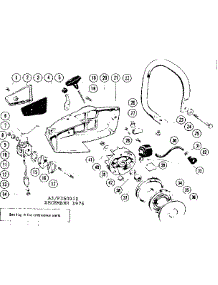 12 In.Chain Saw parts for Craftsman Gas Chainsaw 358350910 from AppliancePartsPros.com