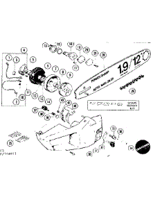 Guide Bar parts for Craftsman Gas Chainsaw 358350911 from AppliancePartsPros.com