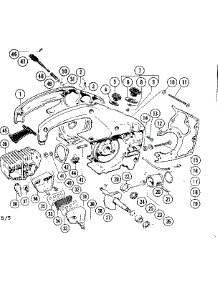 Crankcase parts for Craftsman Gas Chainsaw 358350930 from AppliancePartsPros.com