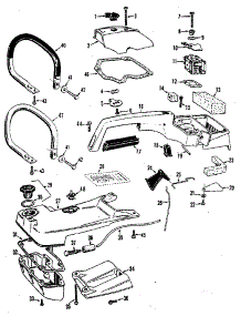 Fig. 3 parts for Craftsman Gas Chainsaw 358350940 from AppliancePartsPros.com