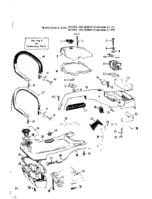 Handle Assembly parts for Craftsman Gas Chainsaw 358350941 from AppliancePartsPros.com
