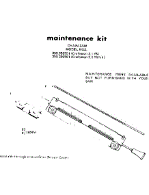 Maintenance Kit parts for Craftsman Gas Chainsaw 358350941 from AppliancePartsPros.com
