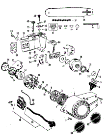 Flywheel Assembly parts for Craftsman Gas Chainsaw 358350960 from AppliancePartsPros.com