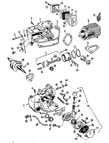Pump Assembly parts for Craftsman Gas Chainsaw 358350960 from AppliancePartsPros.com