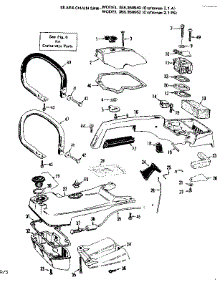 Handle Assembly parts for Craftsman Gas Chainsaw 358350962 from AppliancePartsPros.com