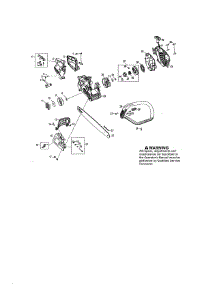 Handle / Bar / Starter parts for Craftsman Gas Chainsaw 358350982 from AppliancePartsPros.com