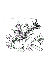 Chain Saw parts for Craftsman Gas Chainsaw 358351142 from AppliancePartsPros.com