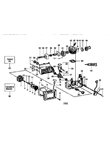 Engine parts for Craftsman Gas Chainsaw 358351240 from AppliancePartsPros.com
