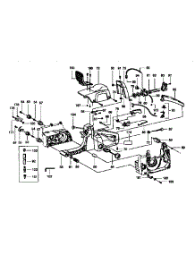 Main Frame parts for Craftsman Gas Chainsaw 358351240 from AppliancePartsPros.com