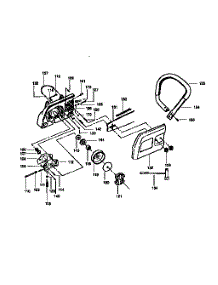 Handle Assembly parts for Craftsman Gas Chainsaw 358351242 from AppliancePartsPros.com