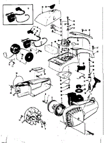 Main Frame parts for Craftsman Gas Chainsaw 358352010 from AppliancePartsPros.com