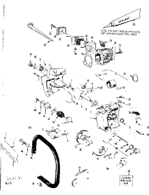 Engine parts for Craftsman Gas Chainsaw 358352090 from AppliancePartsPros.com