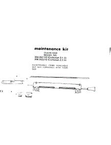 Maintenance Kit parts for Craftsman Chainsaw 358352150 from AppliancePartsPros.com