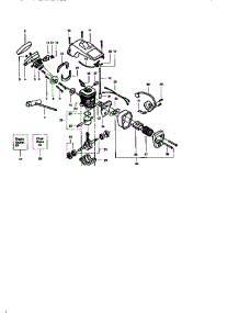 Engine parts for Craftsman Gas Chainsaw 358352181 from AppliancePartsPros.com