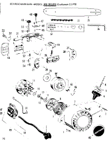 Flywheel Assembly parts for Craftsman Gas Chainsaw 358352320 from AppliancePartsPros.com