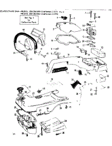 Main Frame parts for Craftsman Gas Chainsaw 358352350 from AppliancePartsPros.com
