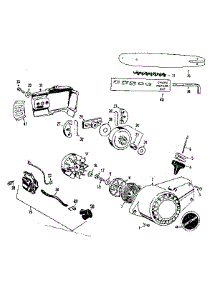 Flywheel Assembly parts for Craftsman Chainsaw 358352351 from AppliancePartsPros.com