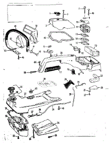 Main Frame parts for Craftsman Chainsaw 358352351 from AppliancePartsPros.com