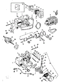 Pump Assembly parts for Craftsman Chainsaw 358352351 from AppliancePartsPros.com