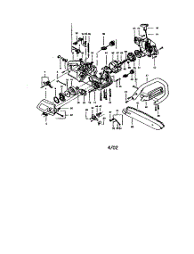 Flywheel / Fan Housing parts for Craftsman Gas Chainsaw 358352681 from AppliancePartsPros.com