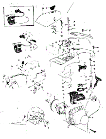 Main Frame parts for Craftsman Chainsaw 358352690 from AppliancePartsPros.com