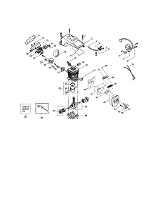 Cylinder Shield parts for Craftsman Gas Chainsaw 358352800 from AppliancePartsPros.com