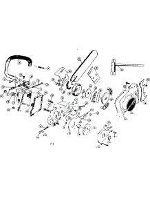 Oiltank Assembly parts for Craftsman Gas Chainsaw 358353610 from AppliancePartsPros.com