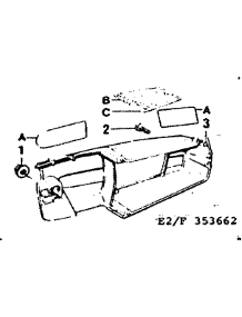 Bar Clamp parts for Craftsman Gas Chainsaw 358353662 from AppliancePartsPros.com