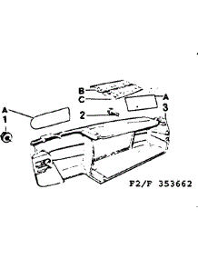 Bar Clamp parts for Craftsman Gas Chainsaw 358353692 from AppliancePartsPros.com