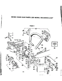 16 Inch parts for Craftsman Gas Chainsaw 358354810 from AppliancePartsPros.com