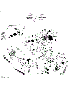 Cylinder Assembly parts for Craftsman Chainsaw 358358840 from AppliancePartsPros.com