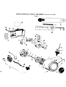 Flywheel Assembly parts for Craftsman Chainsaw 358358860 from AppliancePartsPros.com