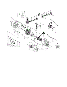 Crankshaft / Crankcase parts for Craftsman Gas Line Trimmer 358744380 from AppliancePartsPros.com
