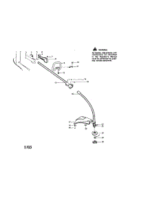 Driveshaft / Shield parts for Craftsman Gas Line Trimmer 358745191 from AppliancePartsPros.com
