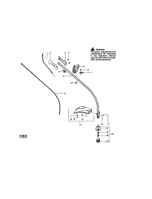 Driveshaft Housing parts for Craftsman Gas Line Trimmer 358745511 from AppliancePartsPros.com